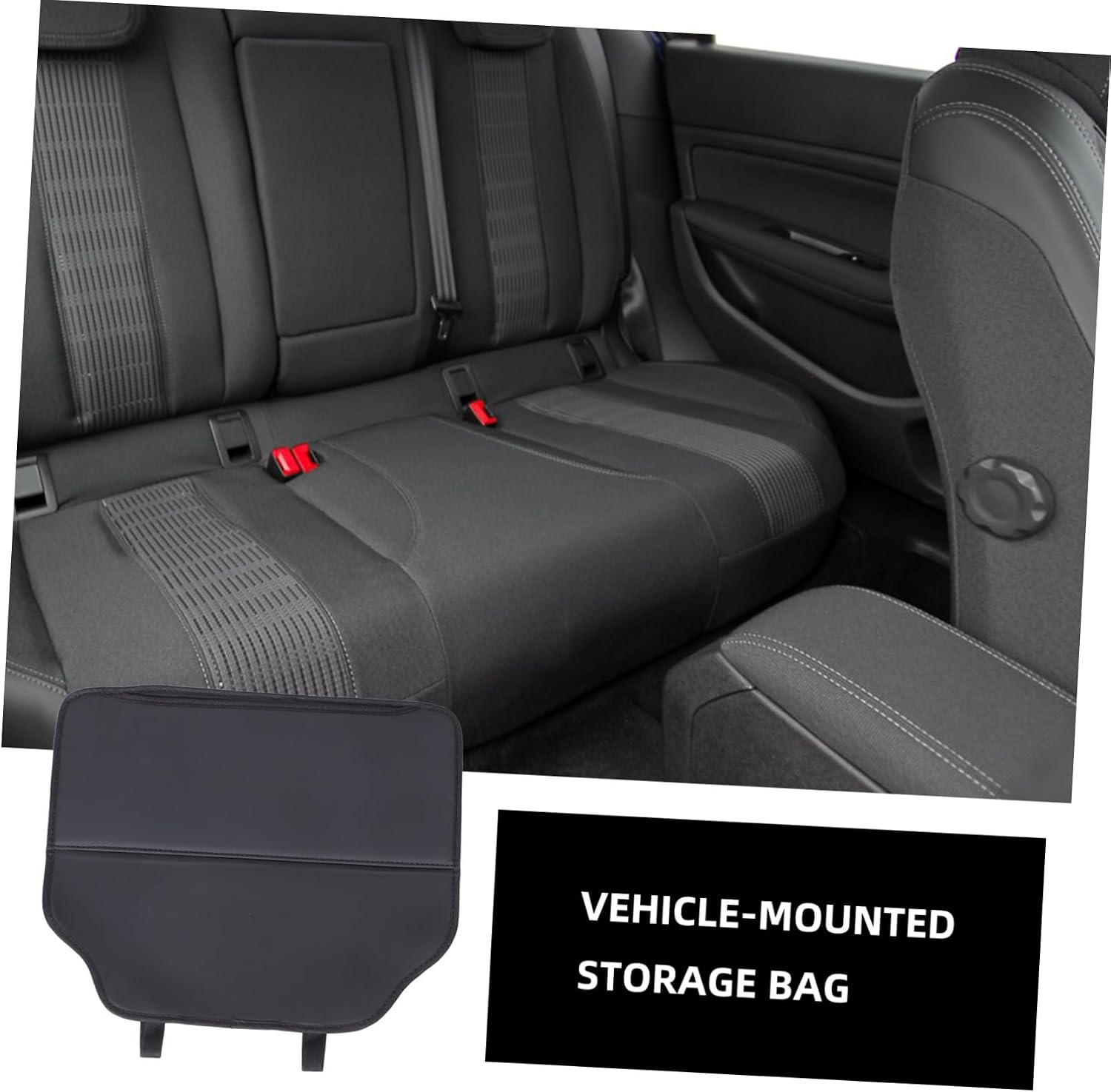 Kick Mat Back Seat Protector Durable Car Accessory for Backseat Organization Easy Installation Premium Artificial Keeps Seats Clean from Mud Crumbs