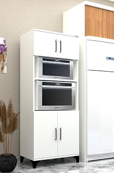 % 100 mdf Çok Amaçlı Dolap, Fırın, Kiler, Banyo, Balkon Dolap (büyük Boy Fırın Kabini) Fırınmikro