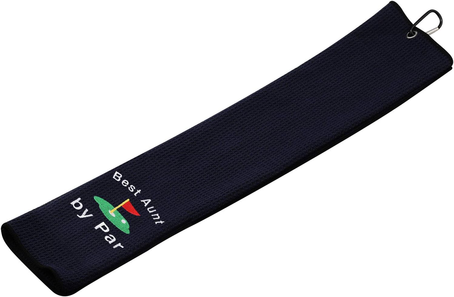 review Best Aunt by Par Golf Towel Aunt Golf Gift Embroidered Golf Towel Gift Golf Towel with Clip (Best Aunt by Par)
