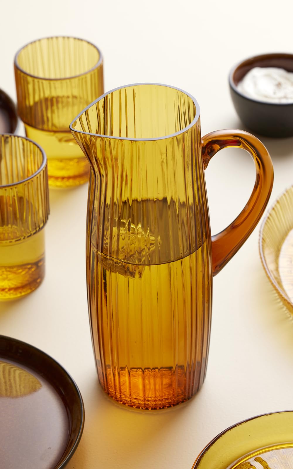 Assiette Bitz Kusintha Amber 25 Cm (4-Pieces) | Boutique De Chef