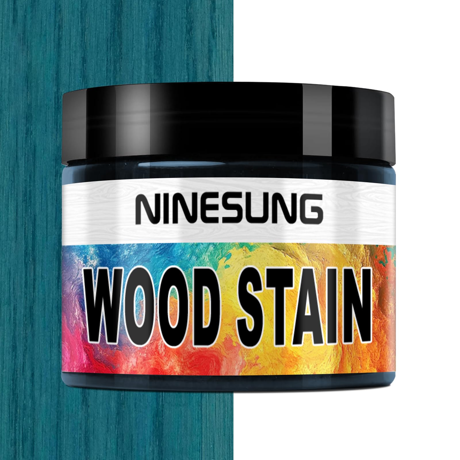 Blue Wood Stain | Wood Dye Powder for Indoor and Outdoor | Furniture Dye | Fast Drying | Furniture Stain for Wooden Pigment Coloring Powder (Blue, 2 Ounces)