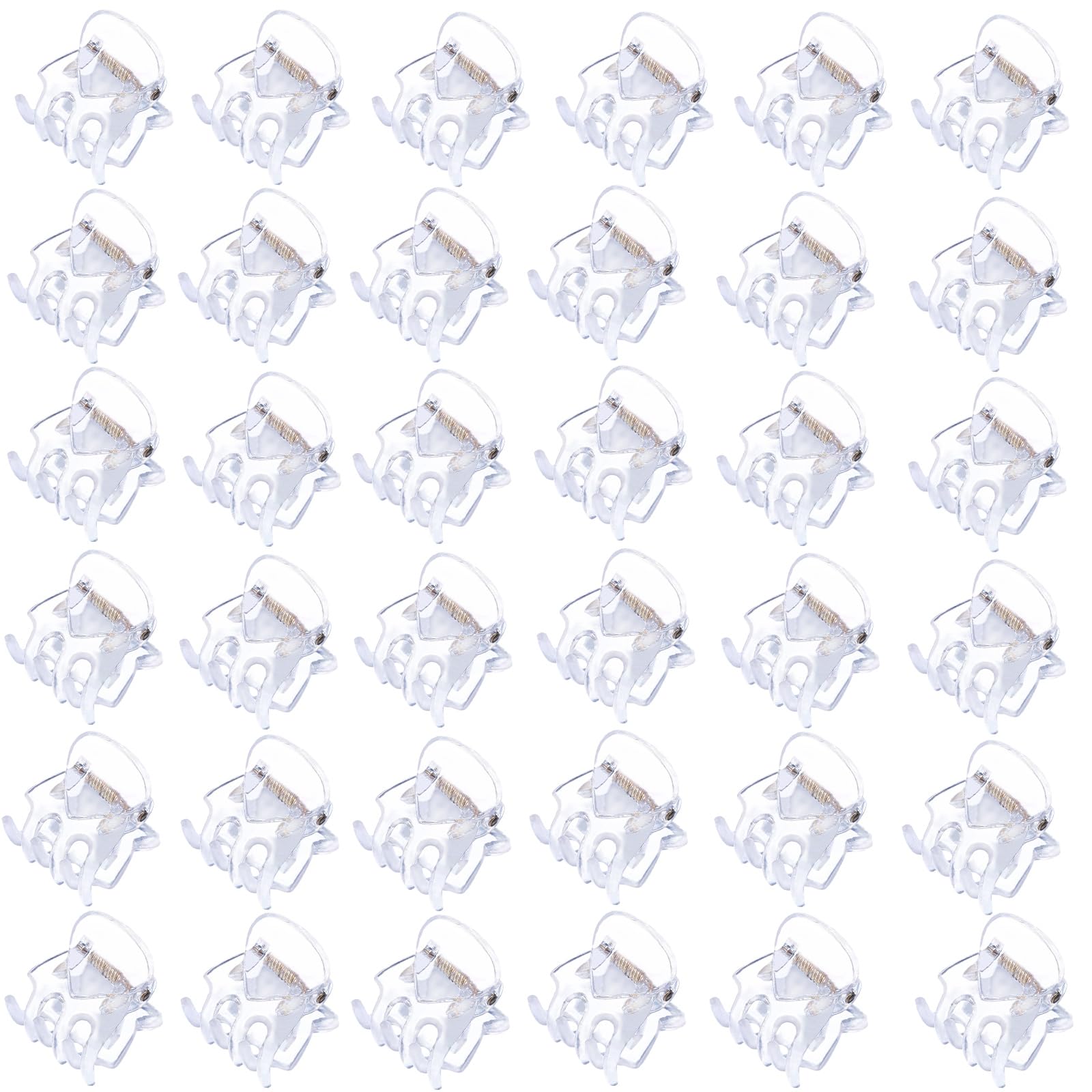 NiceYnn 36pcs Small Micro Hair Clips Women Girls Kids