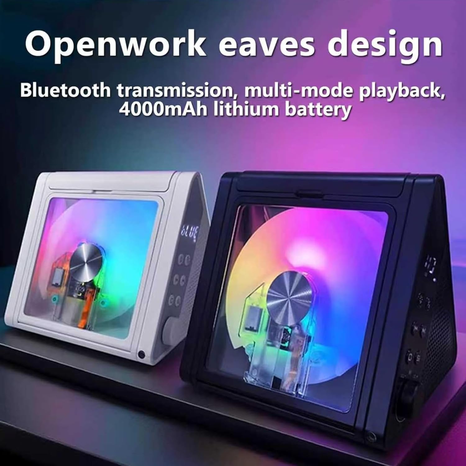 Portable CD Music Playe, Portable CD Player for Home, Bluetooth Pl