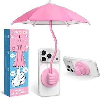 Phone Umbrella for Sun Shade Magnetic Anti-Glare Umbrella for iPhone UPF45+
