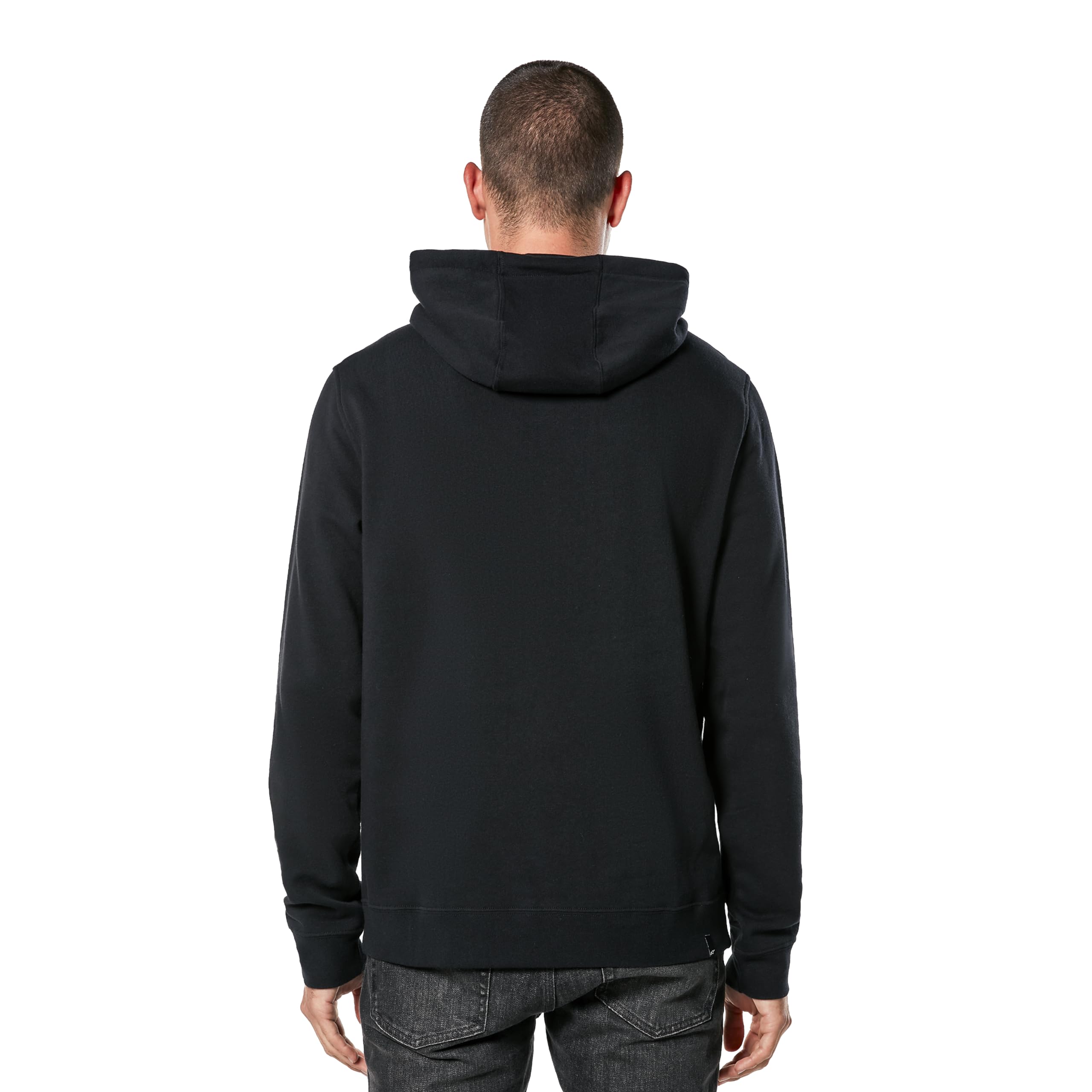 Alpinestars Męska bluza z kapturem, Czarny/Biały, XL