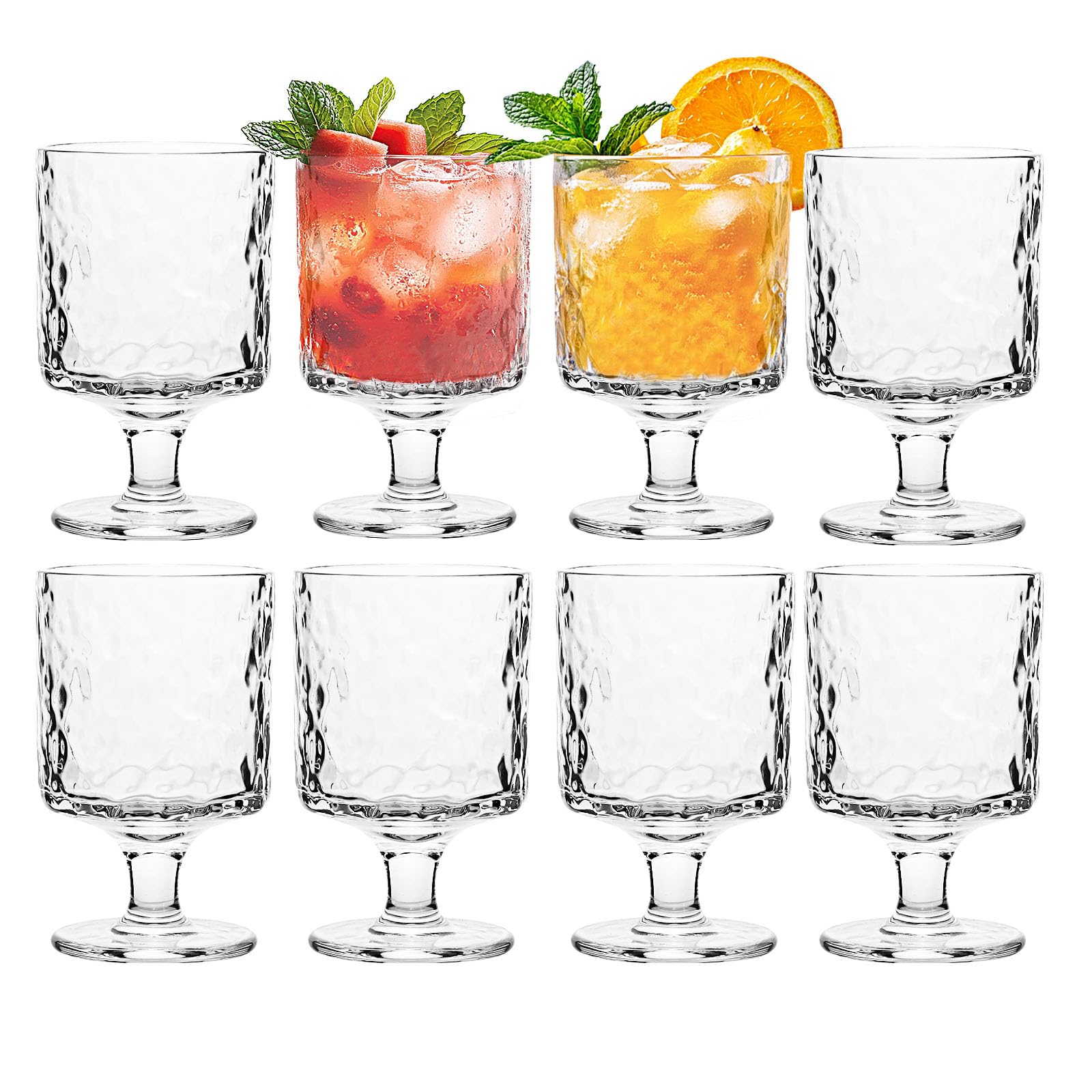 Classic Goblets Glasses Set of 8