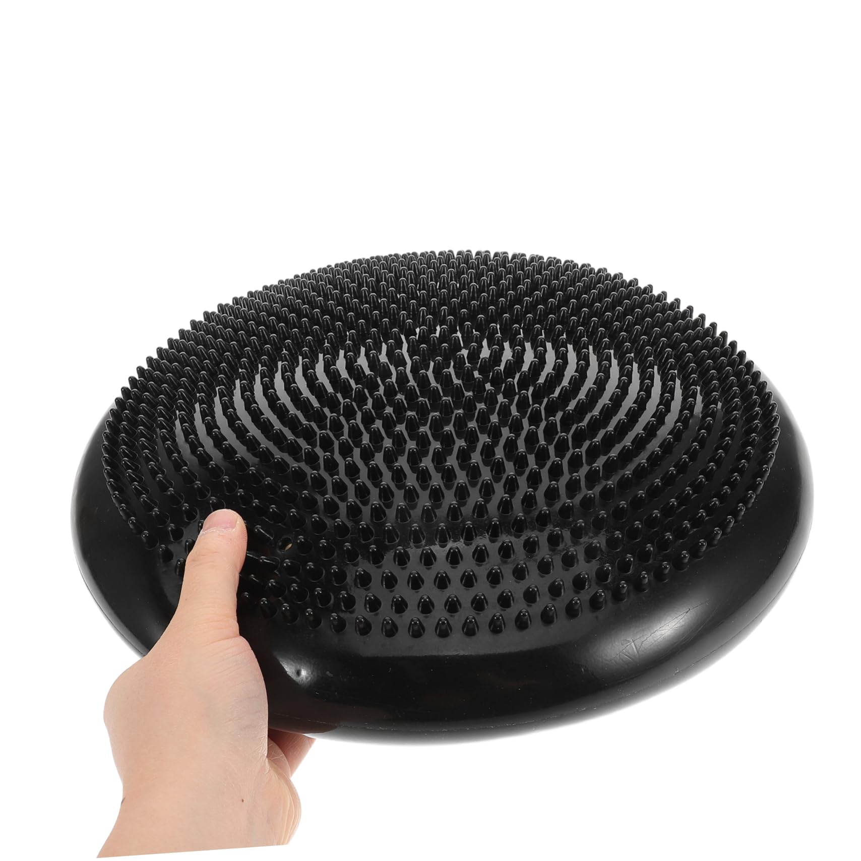 Milisten 2pièces Chaise De Yoga Base Exercice Ballon Équilibre Tapis Gonflable Pour Fitness Stable Coussin Rond Pour Maison Bureau