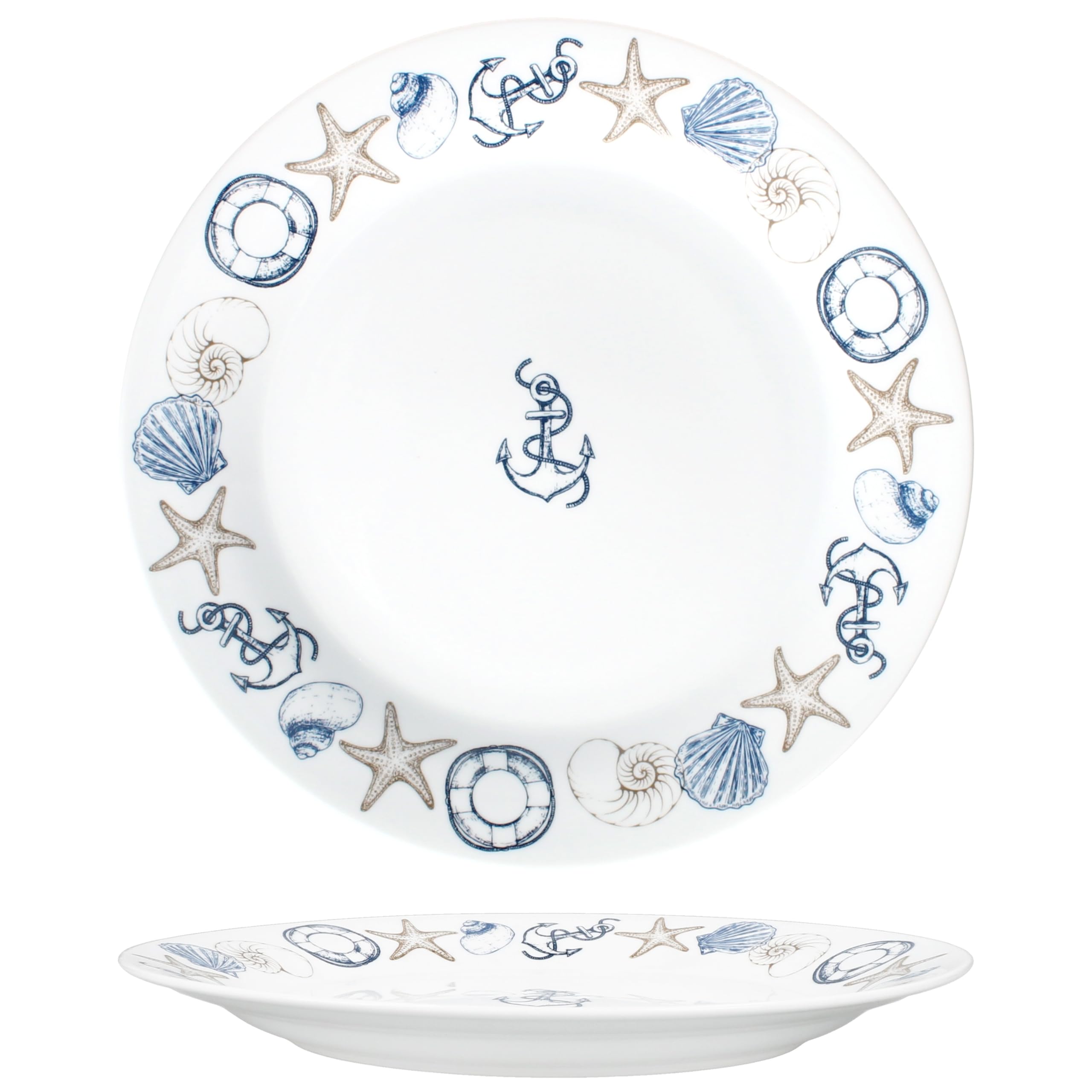 MamboCat Set van 6 Viola taart dessertbordjes 20,3cm MamboCat Set van 6 Viola taart dessertbordjes 20,3cm