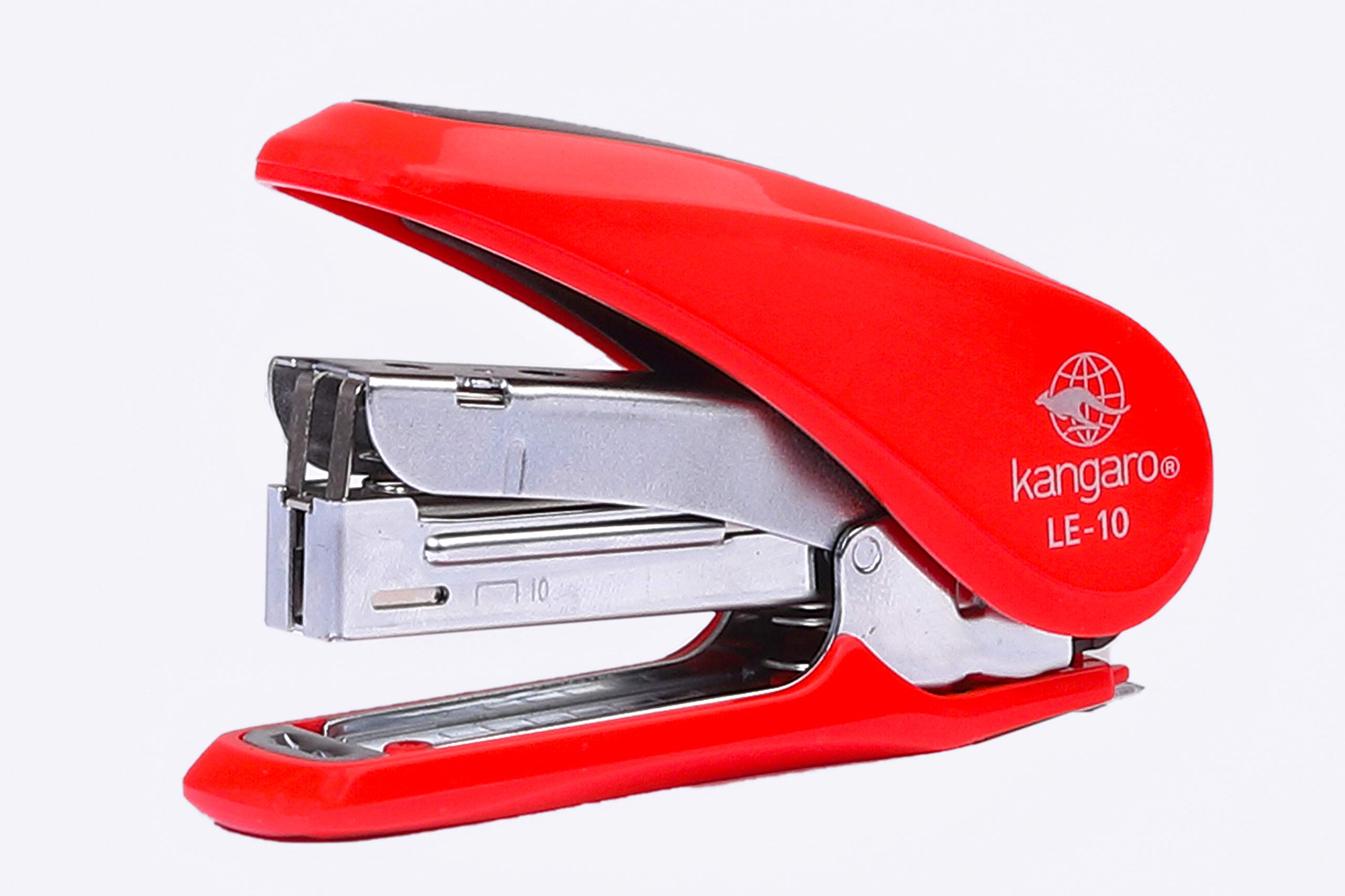 Kangaro Desk Essentials LE-10Y All Metal Stapler| Sturdy and Durable | Suitable for 20 Sheets | Perfect for Home, School & Office | Pack of 1 | Color May Vary 1