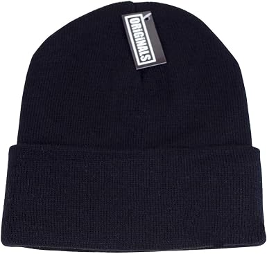 Generic Beanie Plain Knit Ski Hat Skull 