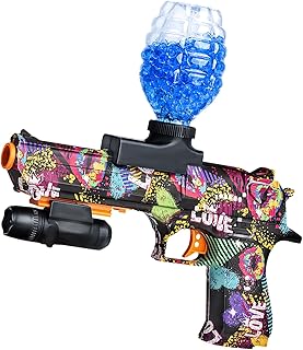 Anstoy Splatter Shoots Gel Ball Blaster- for Orby Automatic Backyard Fun and Outdoor Electric Splat Gun Games for Boys and Girls Ages 9+ (1088)