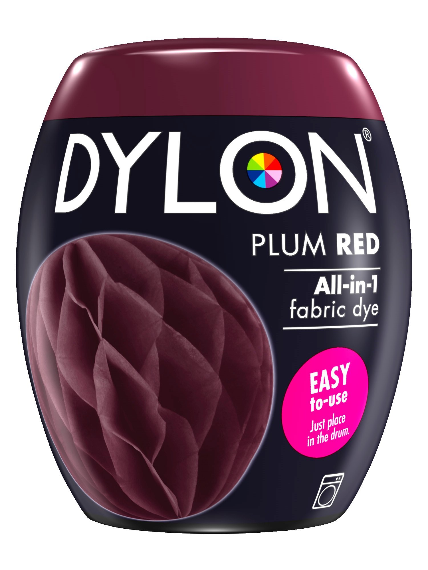Dylon Machine Dye Pod Plum Red, 350G