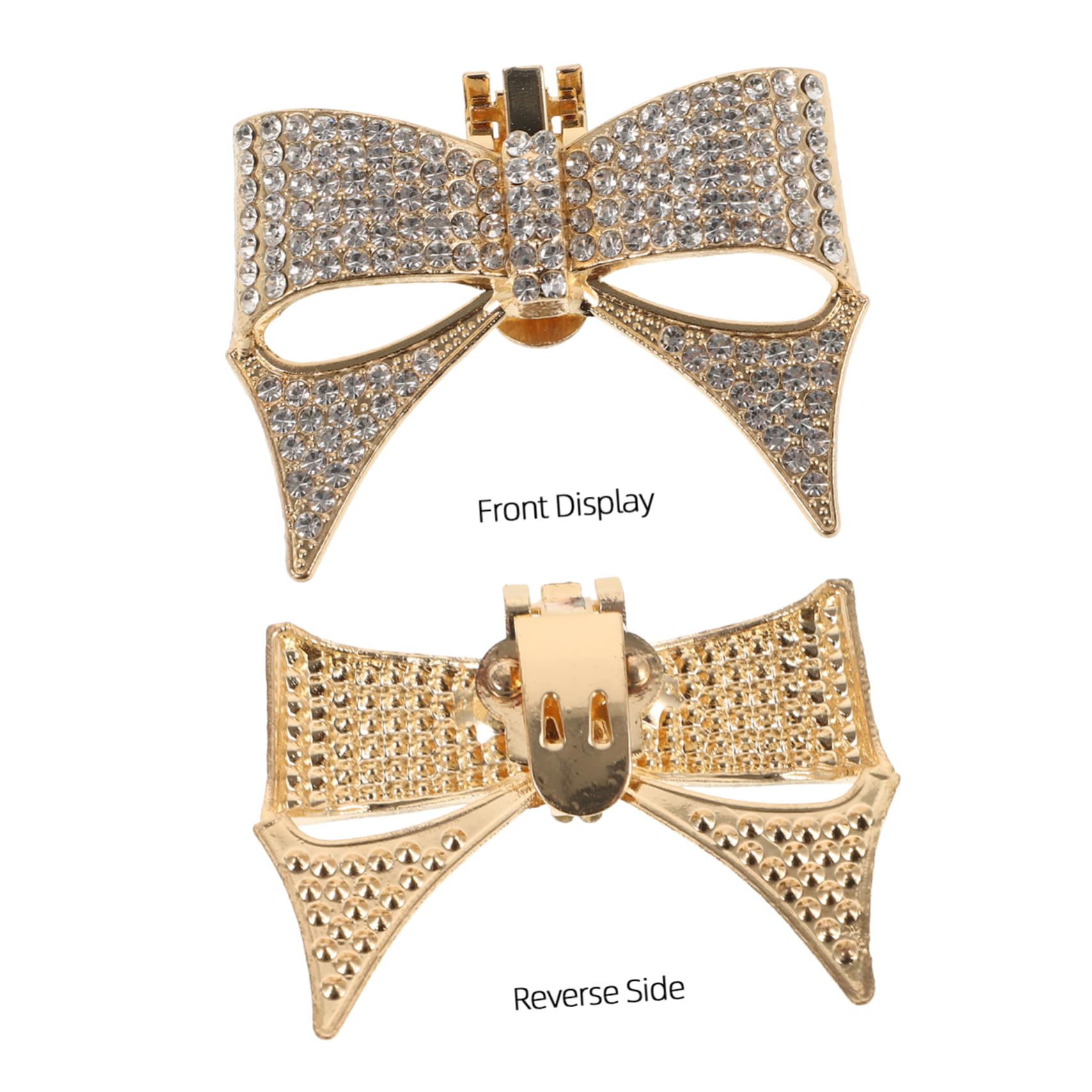 GALPADA fermagli per scarpe da matrimonio ciondoli per scarpe con strass fermaglio per piatto accessori per clip per decorazioni per cerimonie nuziali