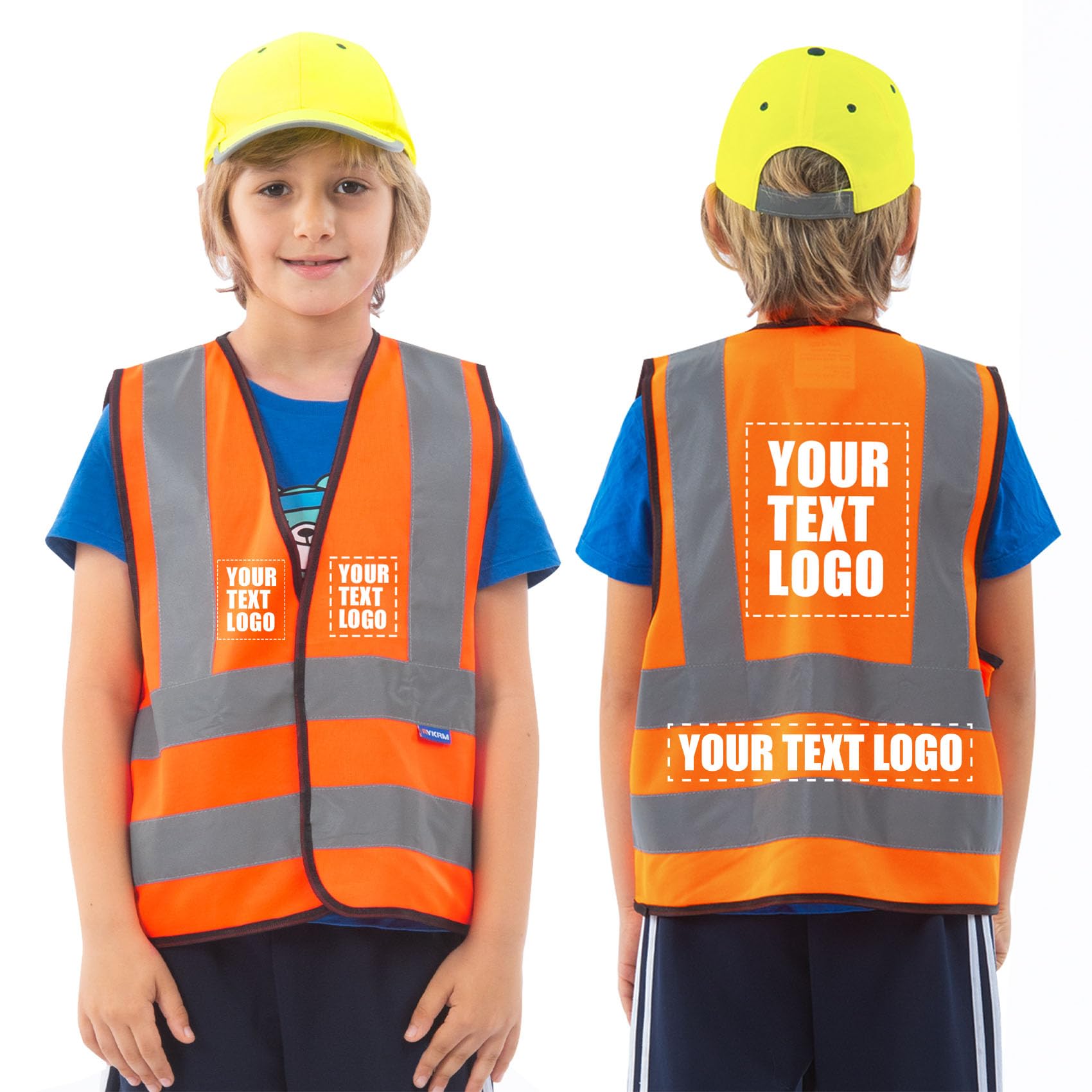 2-5 Year Childrens High Visibility Vests Waistcoat kids Hi Vis Jacket high vis Reflective Safety Vest โ image 1