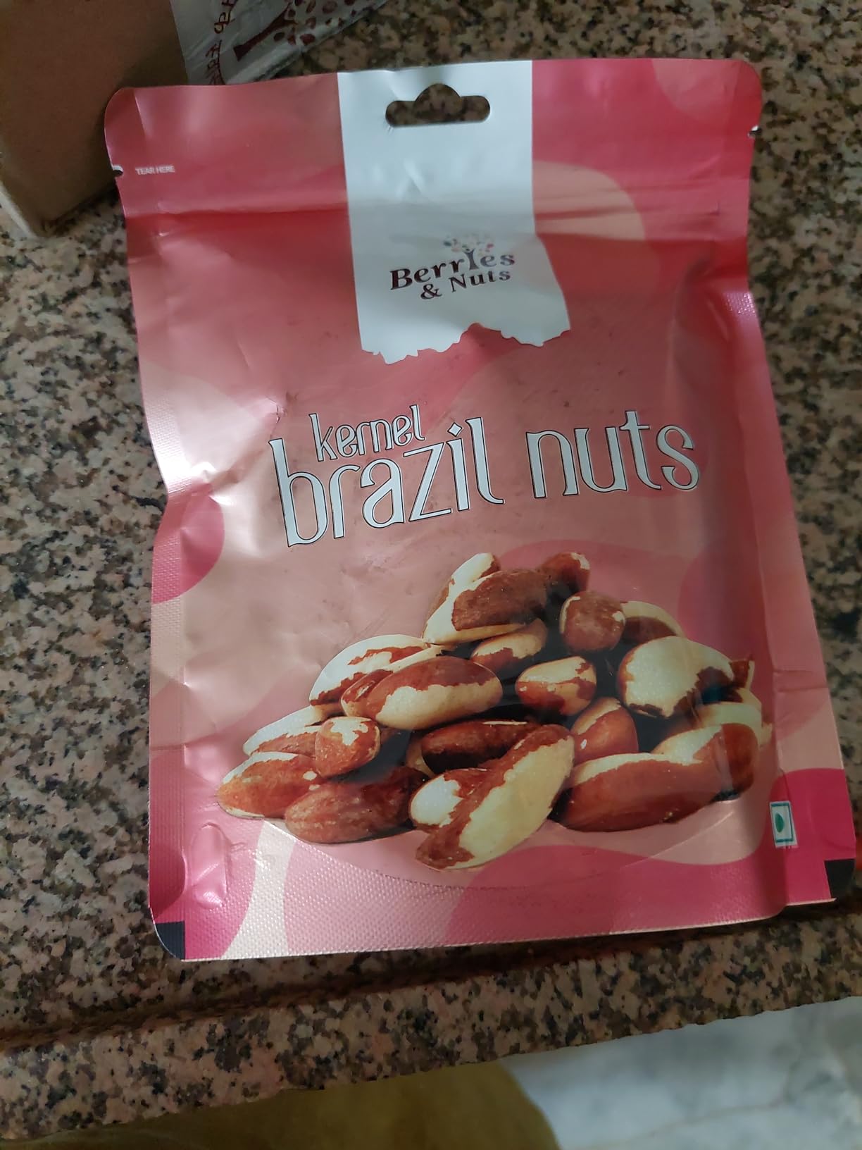 Berries And Nuts Premium Jumbo Brazil Nuts 200 Grams Pouch Selenium