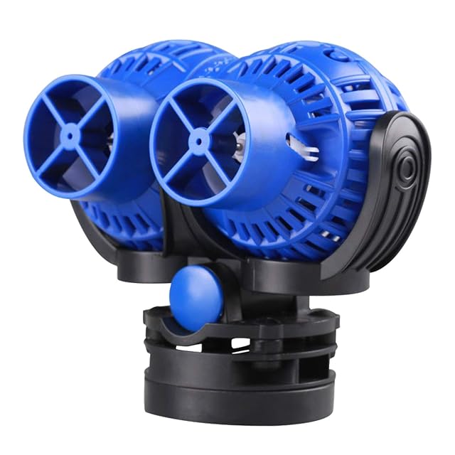SunSun JVP-230 Bomba circulación acuario doble 6000l/h 8W soporte magnético generador de olas dual giratorio…