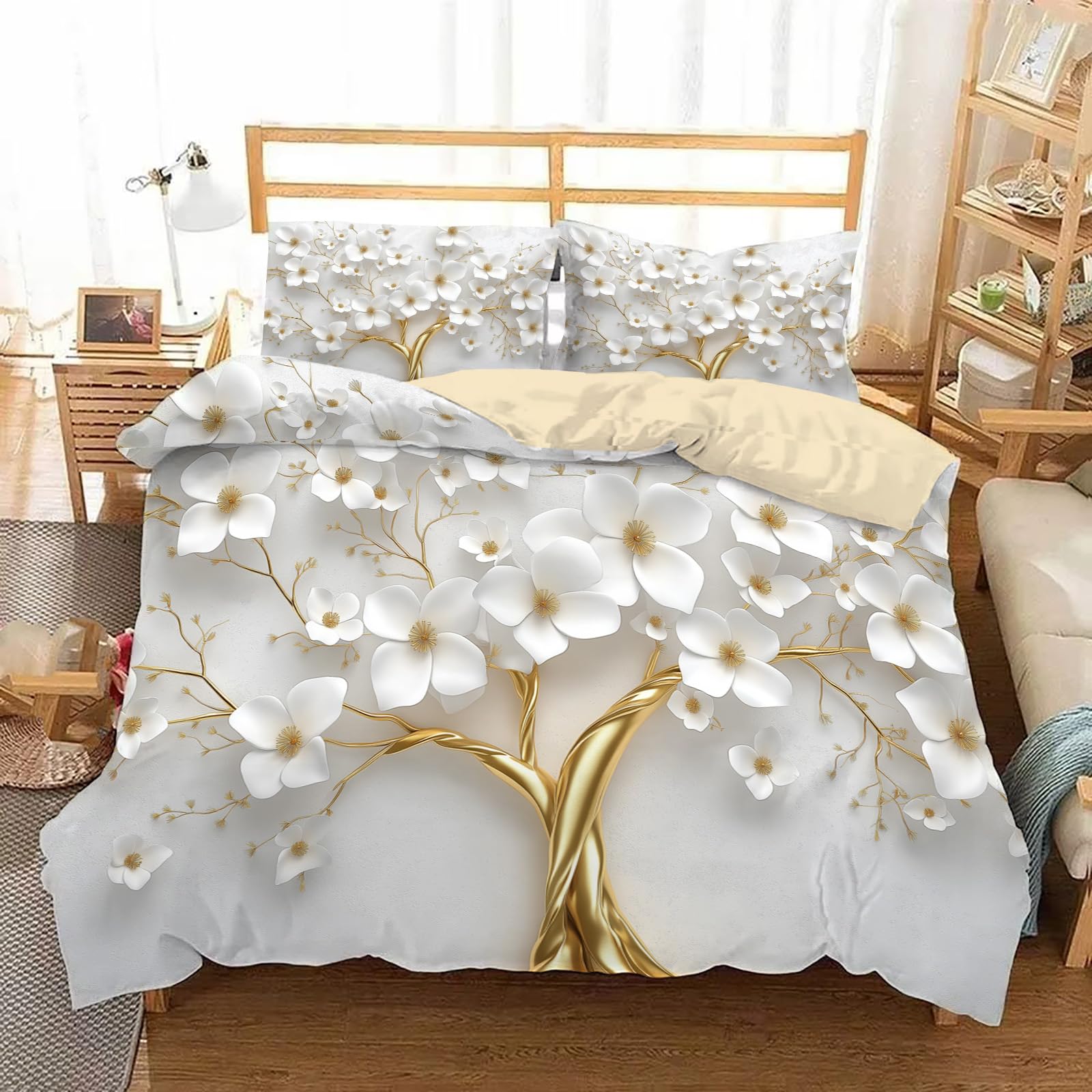 Couette 240x220 sans repassage : la parure de lit réversible qui simplifie votre quotidien