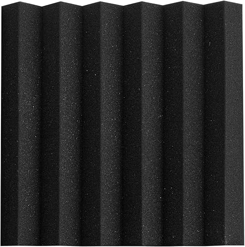 Miniatura 4 de VEVOR Paneles de espuma acústica, paquete de 36 paneles de pared de 12 x 12 x 2 pulgadas, paneles acústicos resistentes al fuego, paneles