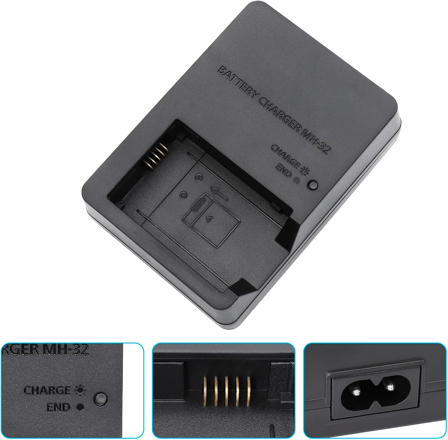 MH-32 Battery Charger for Nikon EN-EL25 ENEL25 EN-EL25a Battery Compatible with Nikon Z50 Z 50 Z30 Z 30 Zfc Z fc Z50II Digital SLR Camera