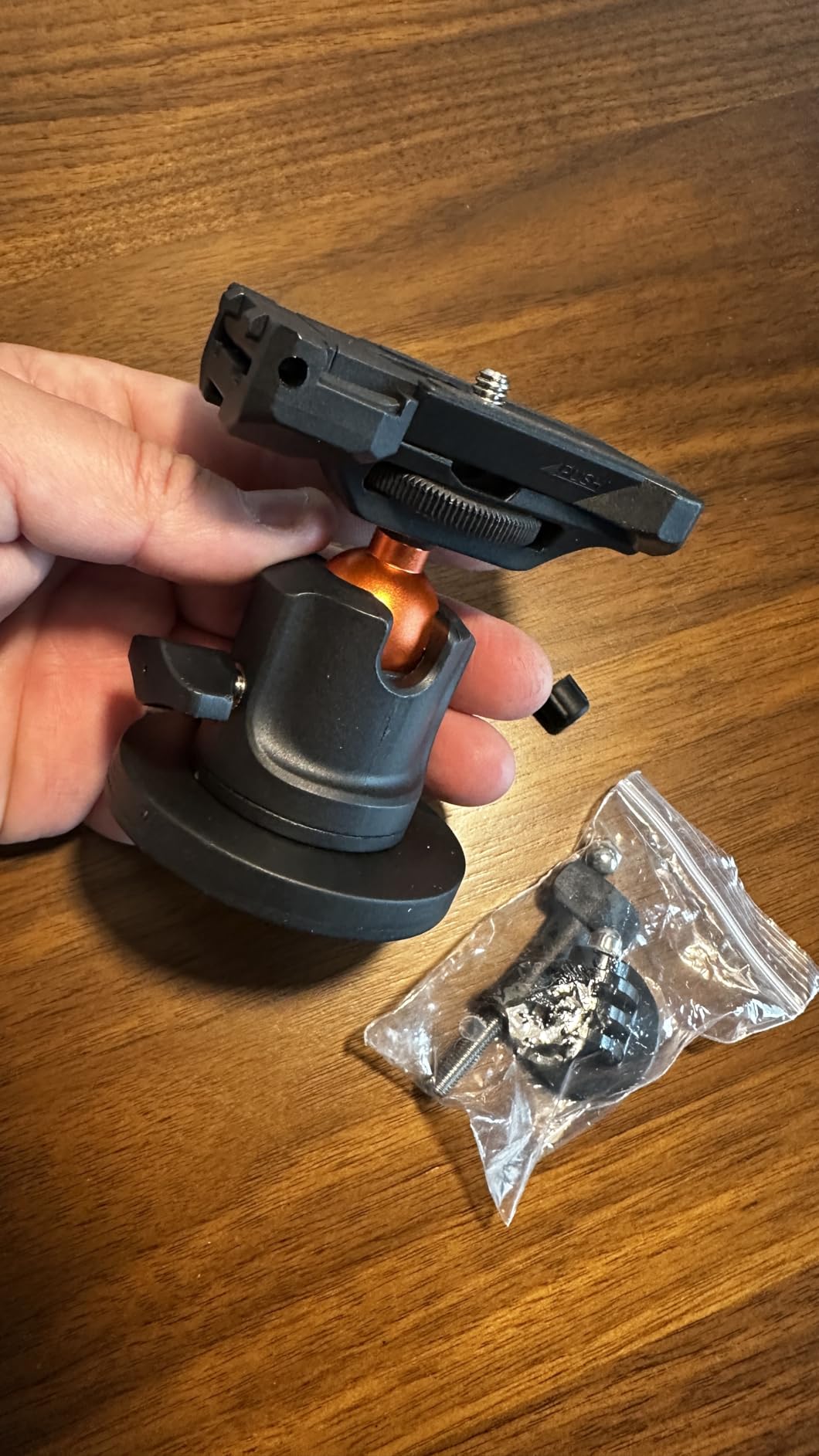 Good magnet and ball head