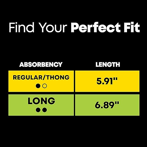 Miniatura 3 de U by Kotex Balance Daily Wrapped Panty Liners, absorción ligera, largo, 450 unidades (5 paquetes de 90) (el embalaje puede variar)