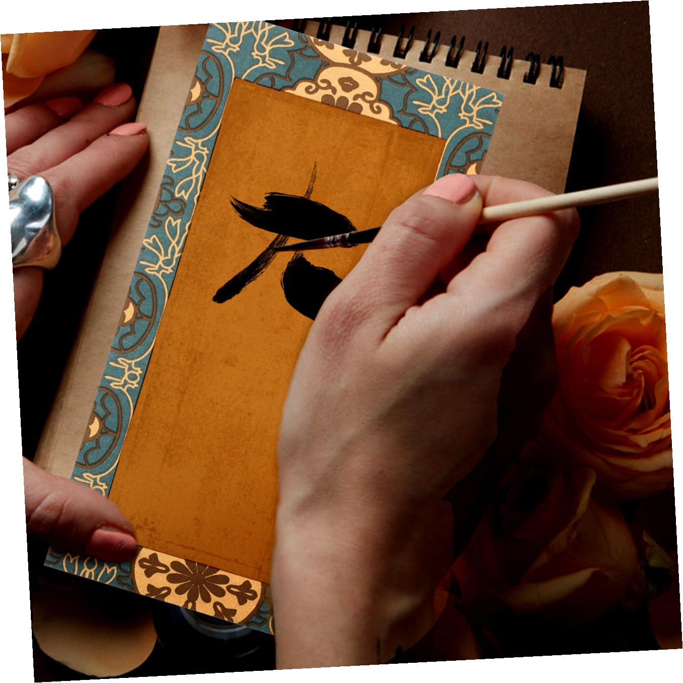 UKCOCO 3 Series Papel De Caligrafía Profesional Páginas Chino Para Escritura Y Dibujo Para Manualidades Y Práctica De Caligrafía Paquete 40 Hojas*3