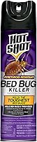 Vista 5 de Hot Shot Spray mata chinches listo para usar, mata chinches y huevos de chinches, mata pulgas y ácaros del polvo, 32 onzas y aerosol mata insectos