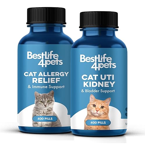 Cat UTI Remedy & Kidney Support for Cats, Natural Urinary