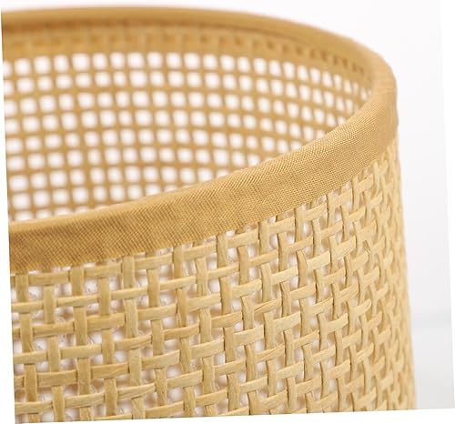 Miniatura 8 de Lámpara de escritorio, lámpara de mesa, ventilador de techo, lámpara de casa de campo, cubierta de lámpara de piso, pantalla tejida para lámparas de