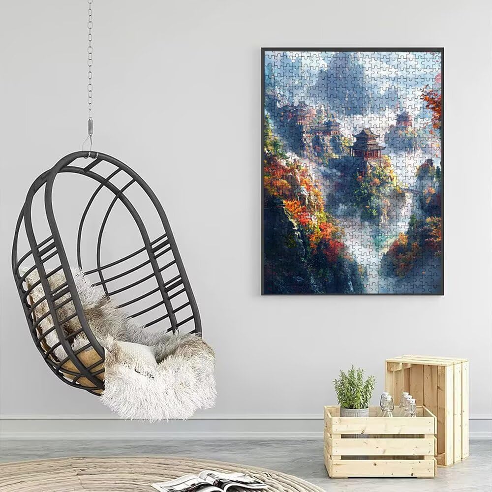 Puzzle 5000 Pezzi, Foresta Del Paese Delle Meraviglie 3D Puzzle per Adulti Impegnativo, Educa Puzzles Artistico, Divertente E Stimolante Puzzles Decorativo per La Famiglia DX0YL6-918