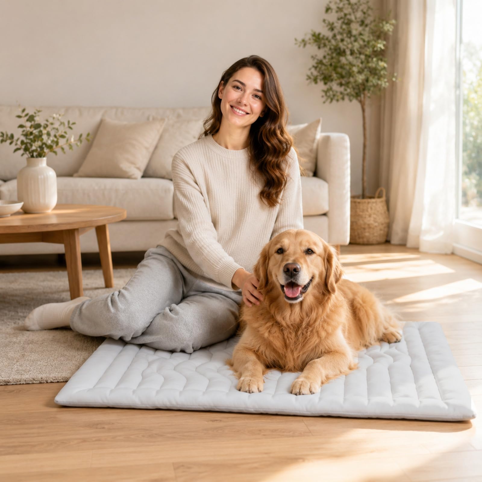 Kühlmatte Oxfordgewebe Hunde Katzen Sommer Kühlbett Bodenmatte Box Sofa