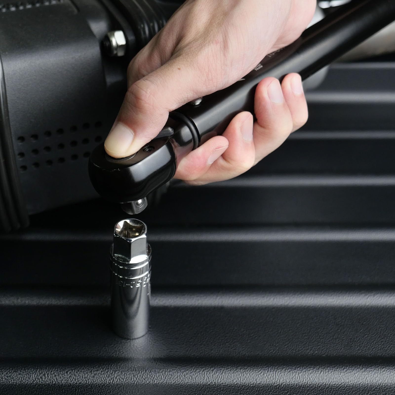 AEROFORCE Clé dynamométrique 3/8" (13,6-108,8 Nm), 72 dents ± 3 % CW Précision de couple professionnelle pour vélo, moto et voiture