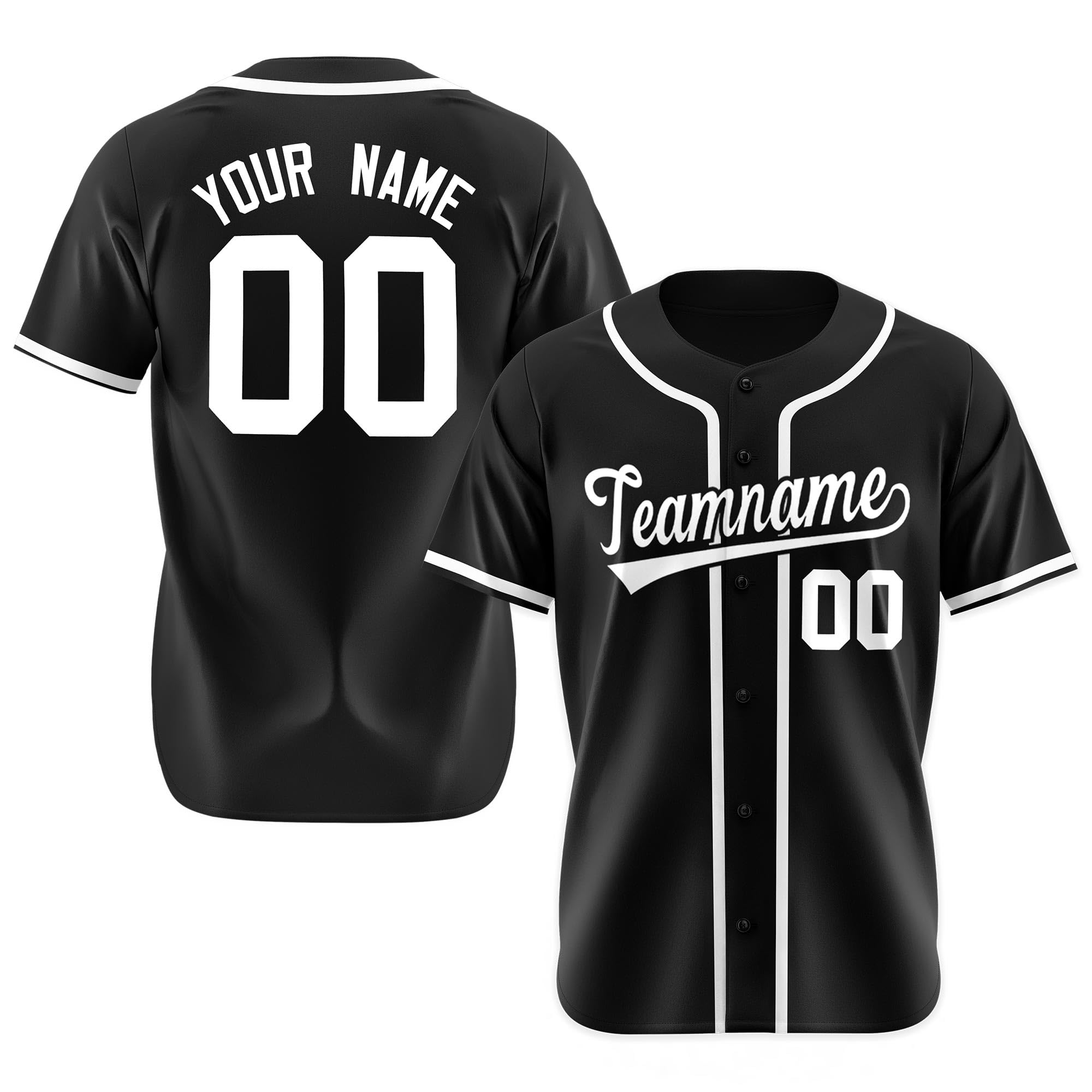 KXK Custom Baseball Jersey-Personalized Button Down - softball | Mubboo
