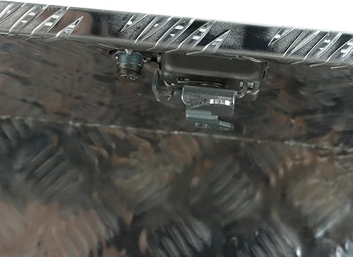 Miniatura 6 de EASYBERG Caja de herramientas de aluminio resistente de 39 x 12 x 16.5 pulgadas, caja de herramientas para camioneta, caja de herramientas de