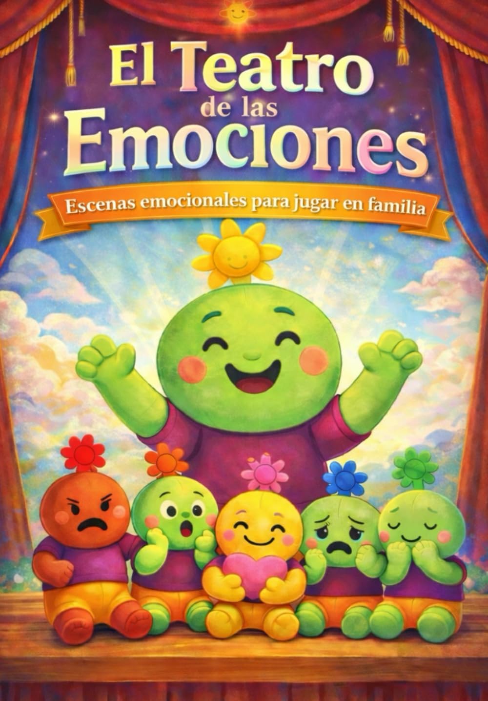 El teatro de las emociones: Escenas emocionales para jugar en familia (Aprende con Lumo)