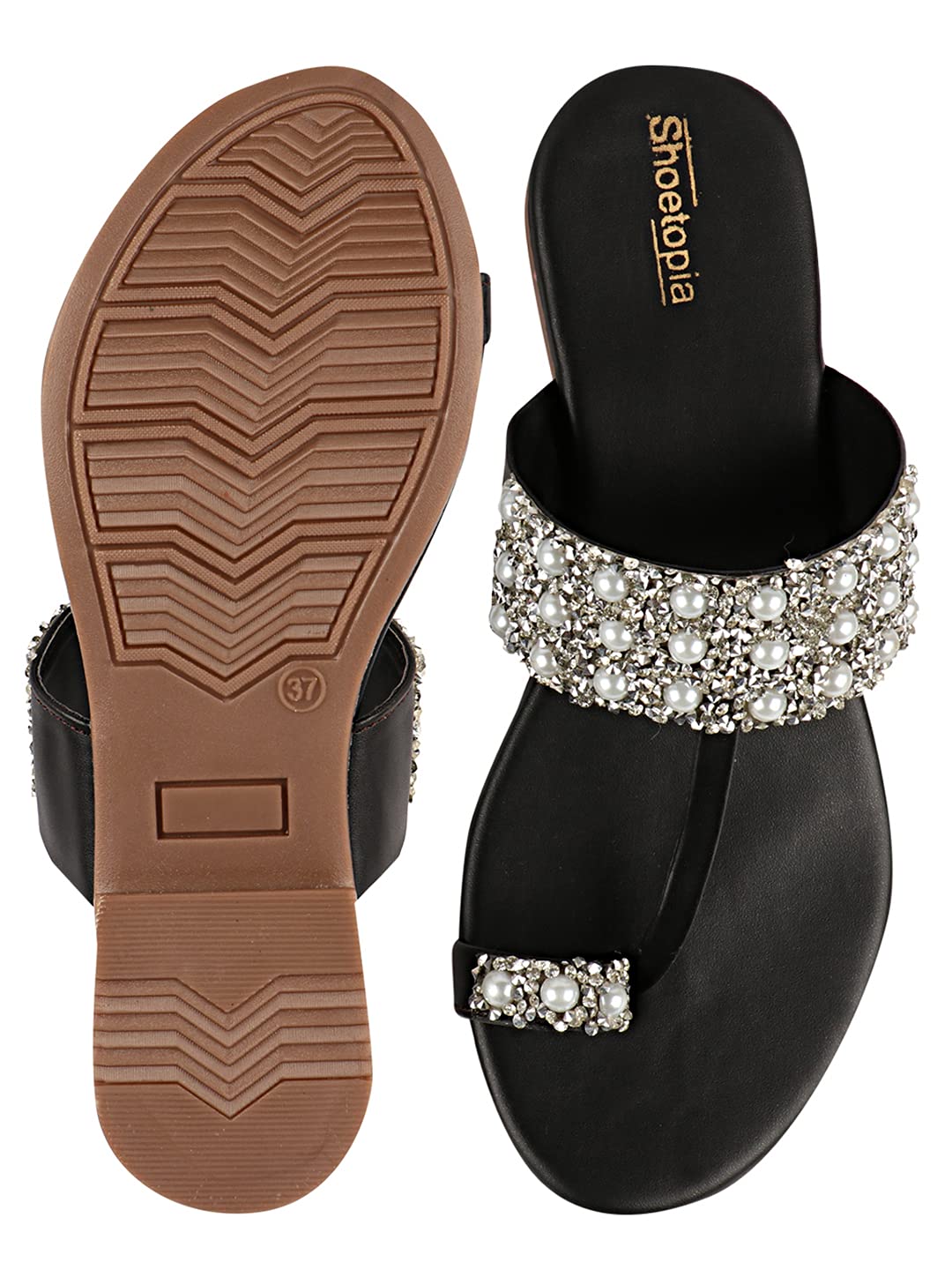 Shoetopia Płaskie sandały damskie