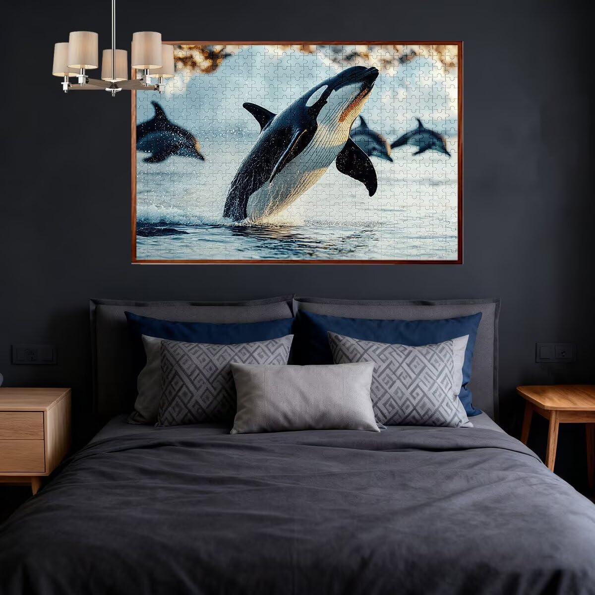Puzzle dla dorosłych, 5000 puzzli ze zwierzętami, 5000 sztuk, dla dorosłych, drewniane gry logiczne, klasyczna, edukacyjna, wymagająca gra dla całej rodziny, dekompresja, prezenty dekoracyjne, 156 x
