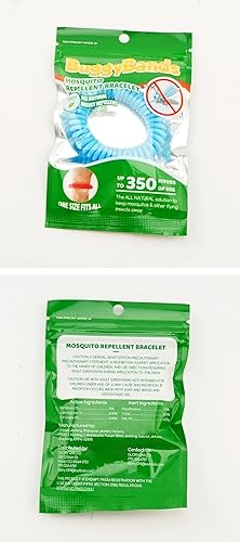 Miniatura 7 de Paquete de 48 pulseras de mosquitos, bandas de mosquitos para adultos y niños con envueltas individualmente y sin DEET, pulseras naturales e