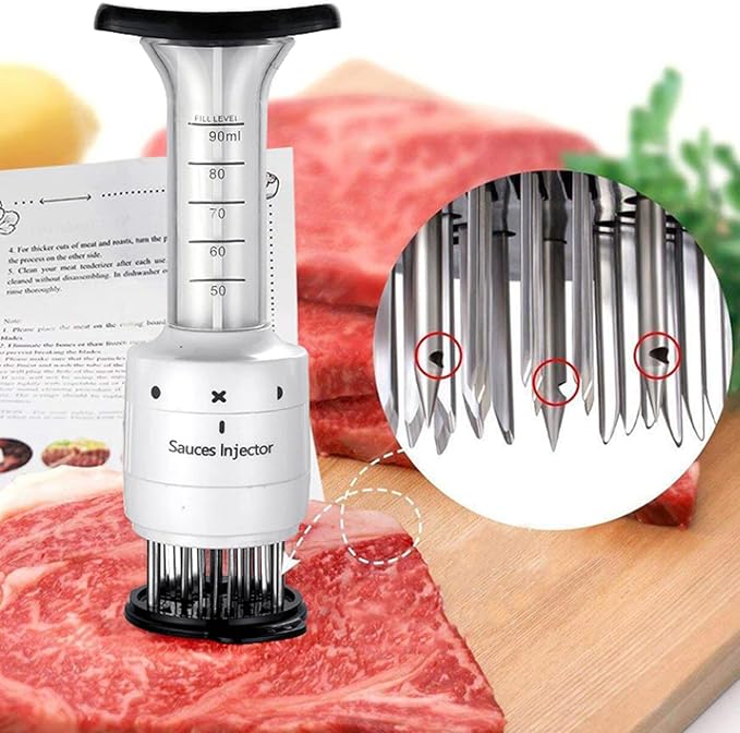 Ablandador de Carne Profesional Acero Inoxidable miniatura 8
