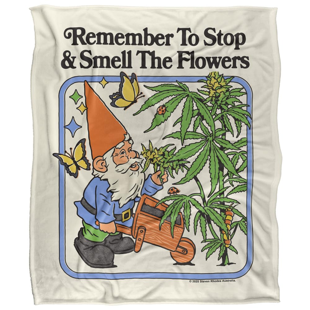Plaid Steven Rhodes Smell The Flowers idée cadeau geek et rétro original