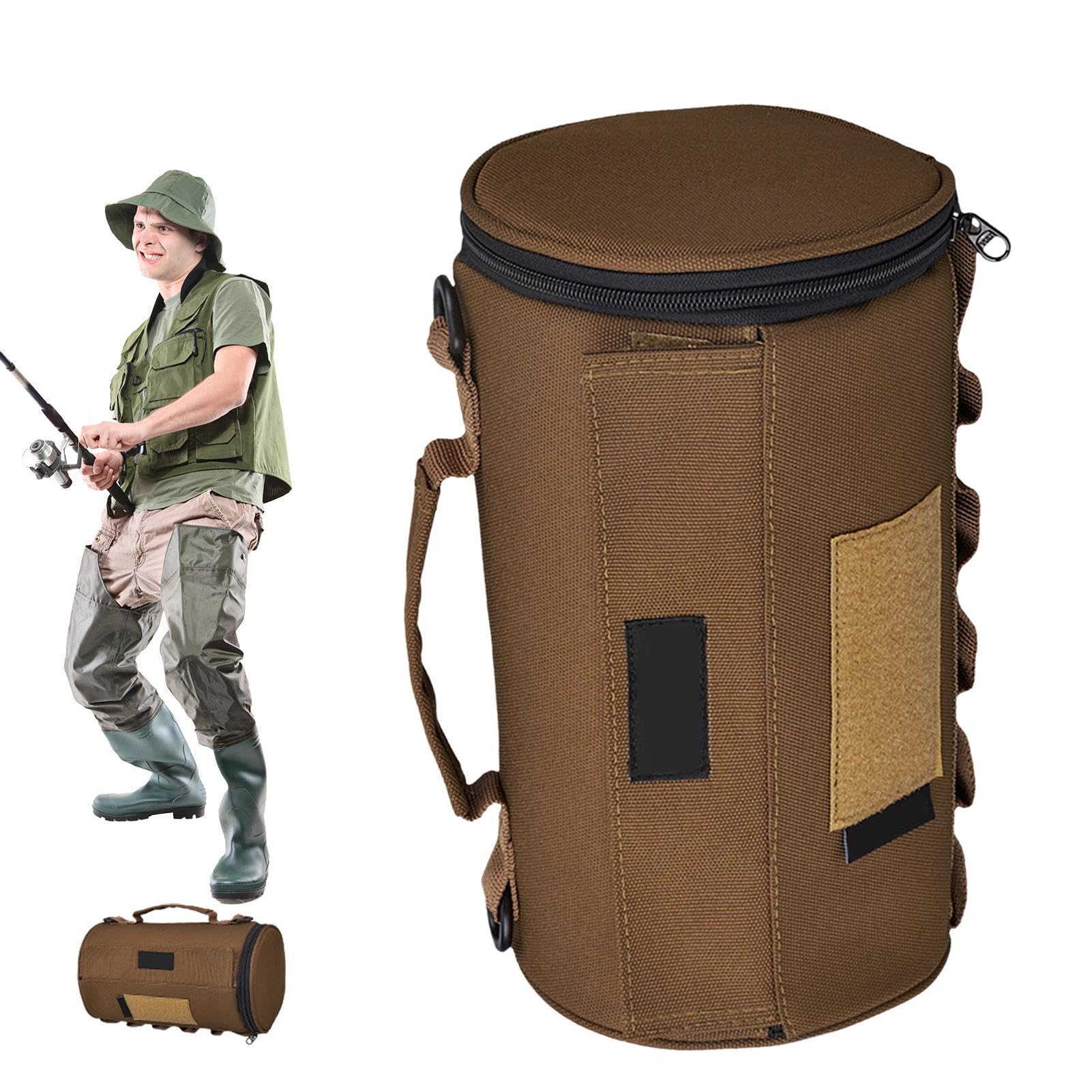 Goowafur Zylinder-Lenkertasche, Fahrrad-Lenkertasche - Zylinderförmige Fahrradtasche für Fahrräder