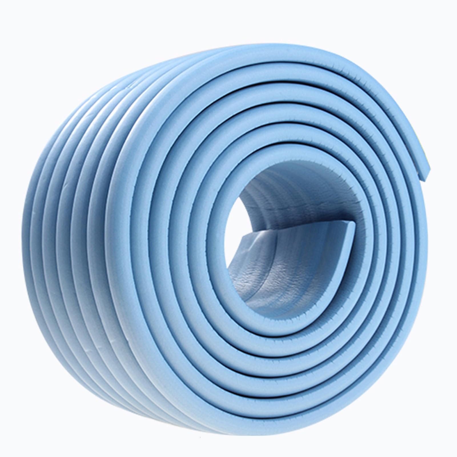 YNBSHGAA Foam edge protectors, Foam Wall Edge Protector, Furniture Safety Bumpers, Sharp Guards Pole Strips Coffee Table,Blue-6pcs