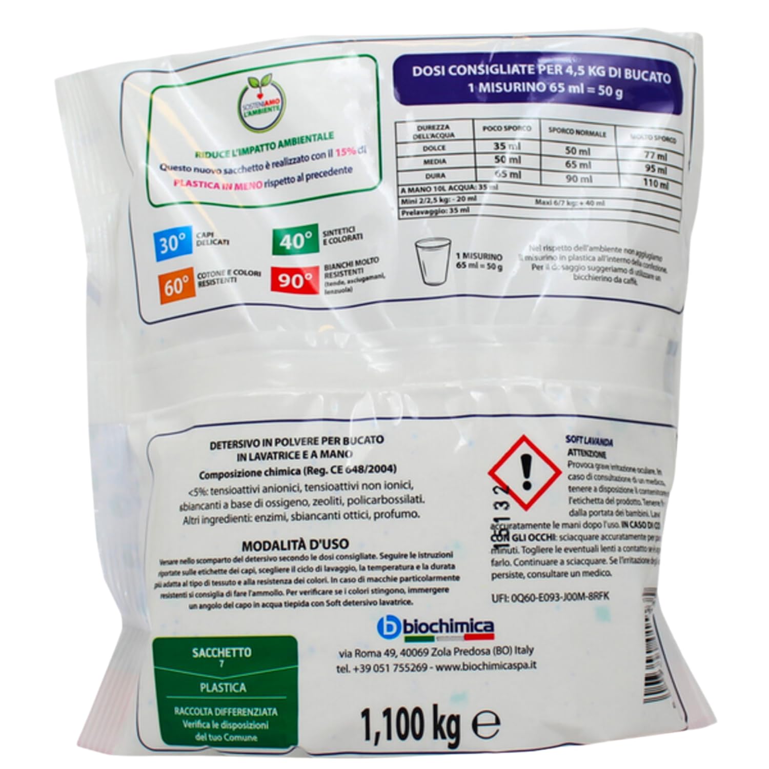 Detersivo in Polvere Profumazione Lavanda – 78 Misurini (3,9 kg) | Variazioni 4/8/12 Pezzi (12)