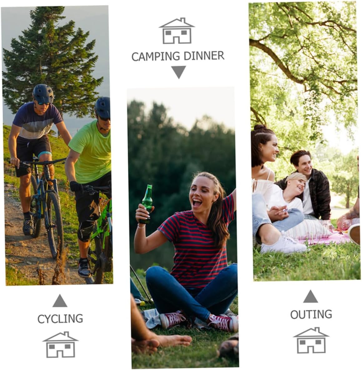 1set Portable Camping Cookware Kit for Outdoor Cooking Includes Pot Stove and Utensils Lightweight and for People for Hiking and Picnics