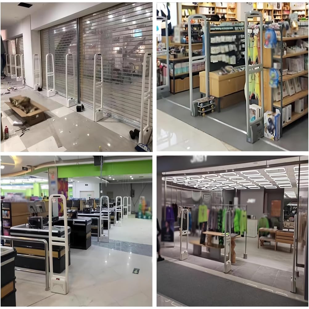 Sistema de seguridad para minoristas con tecnología de doble voltaje AM 58Khz, alarma de sonido y luz para prevención de robos en tiendas de ropa y supermercados