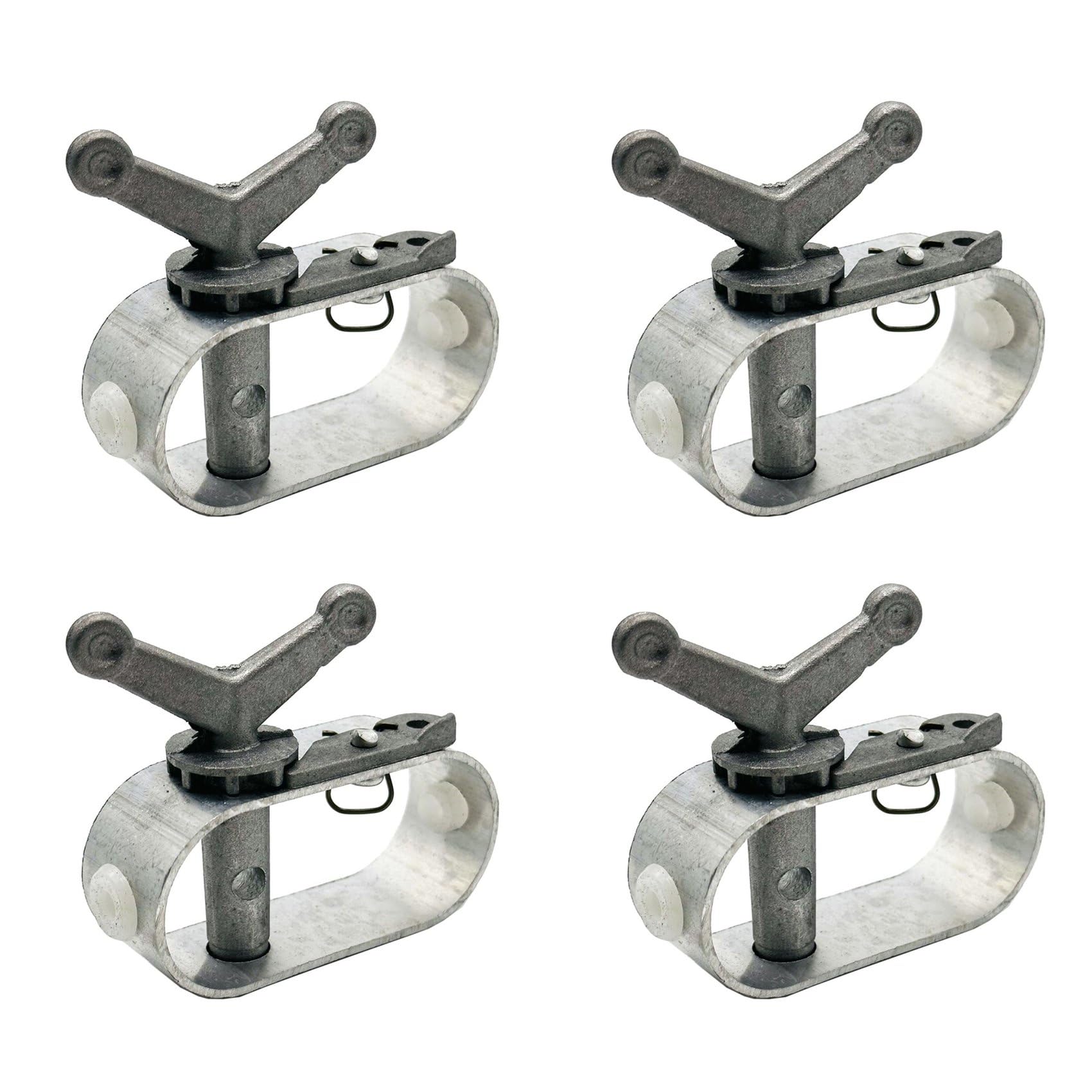 Jnchdghwa Silver 4X Aluminum Mini Winch Tightener,Hand Twisted Wire Tensioner,Wire Tensioner Farm