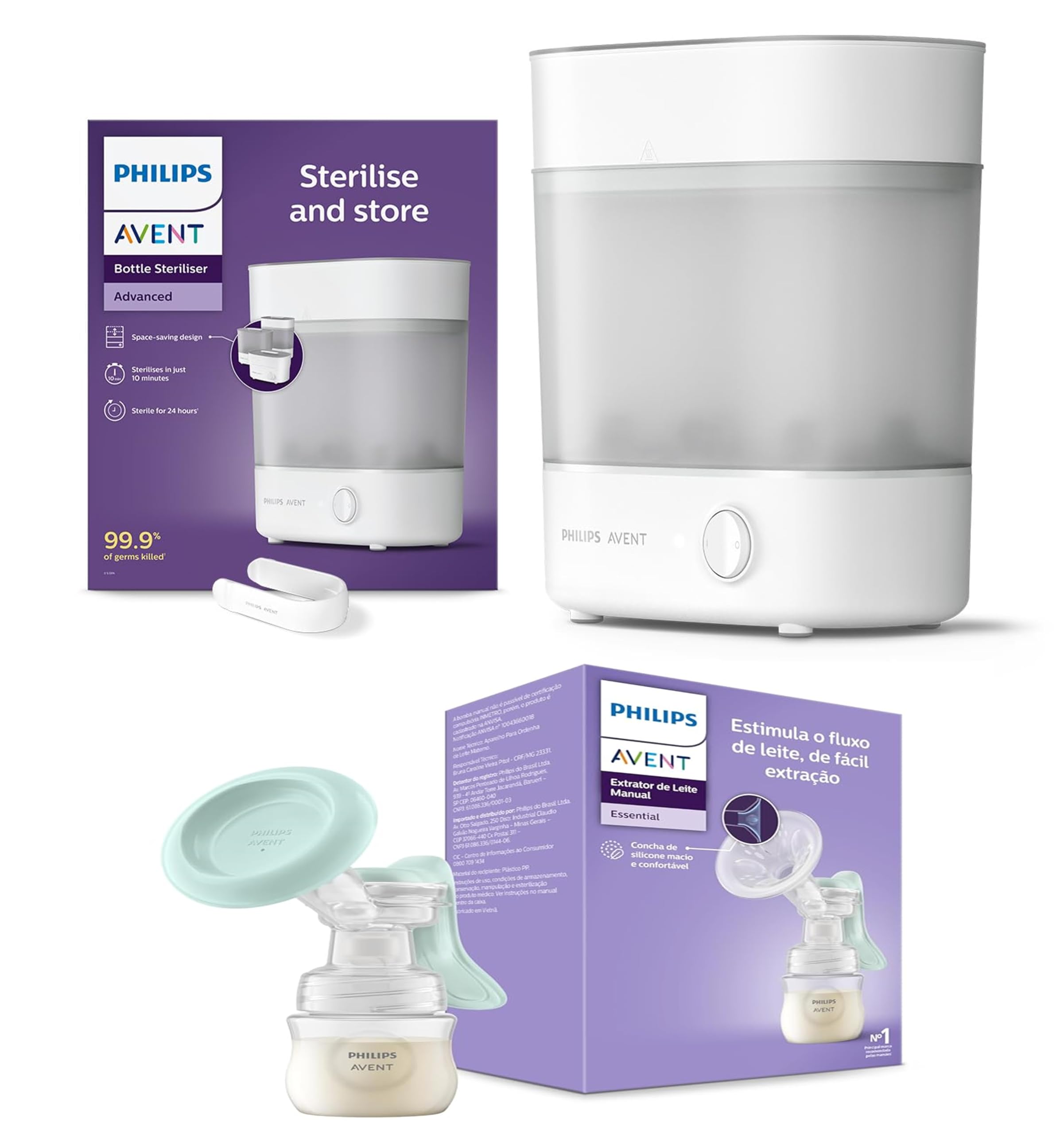 Philips Avent Biberon Sterilizatörü, 10 Dakikada Otomatik…