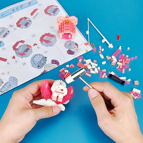 Miniatura 4 de qOvOp 3 paquetes de 12 constelaciones de juguetes de construcción de microladrillos, Tauro y Leo y Virgo, juego de bloques de construcción pequeños,