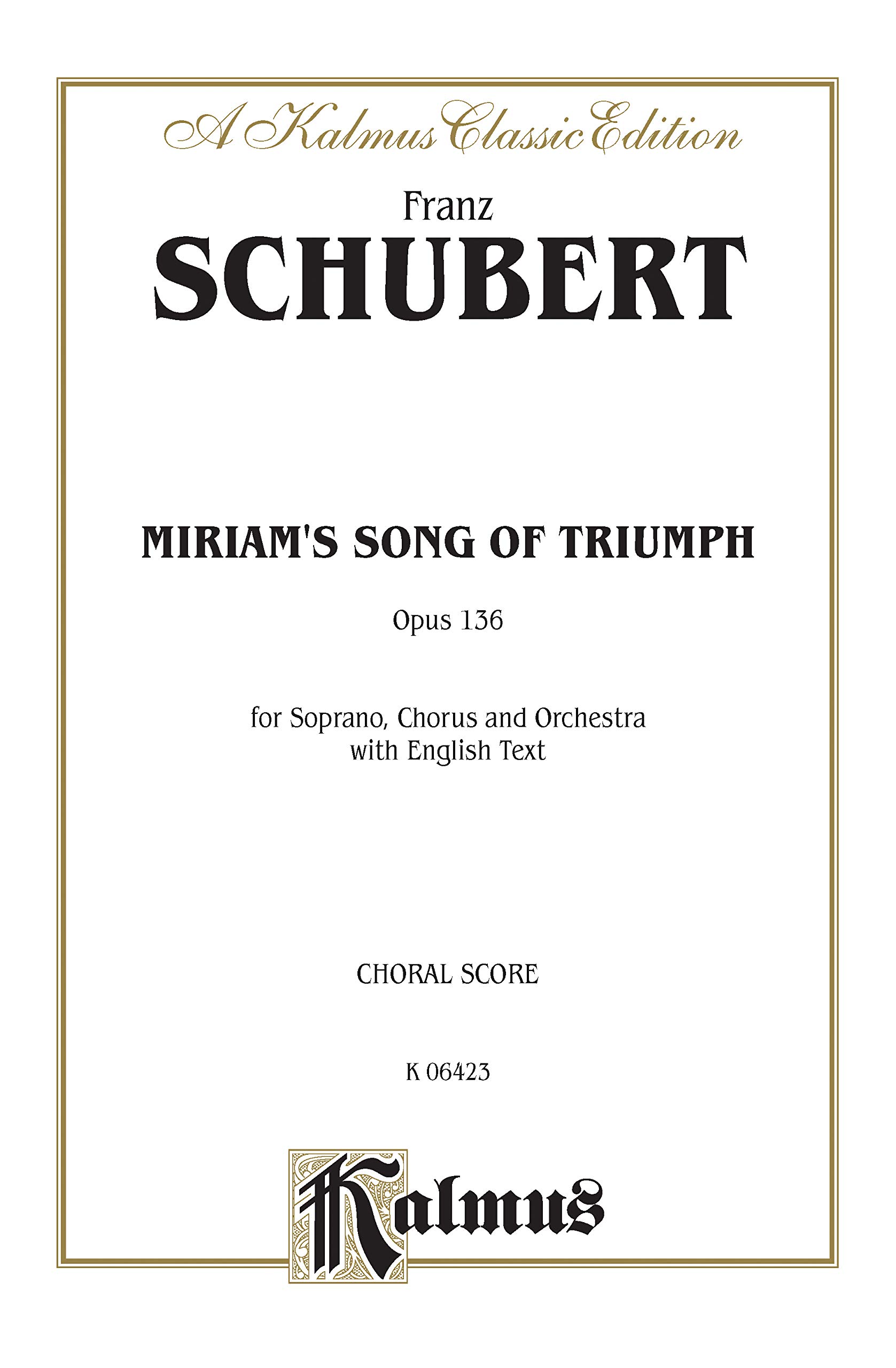 Miriam's Song of Triumph