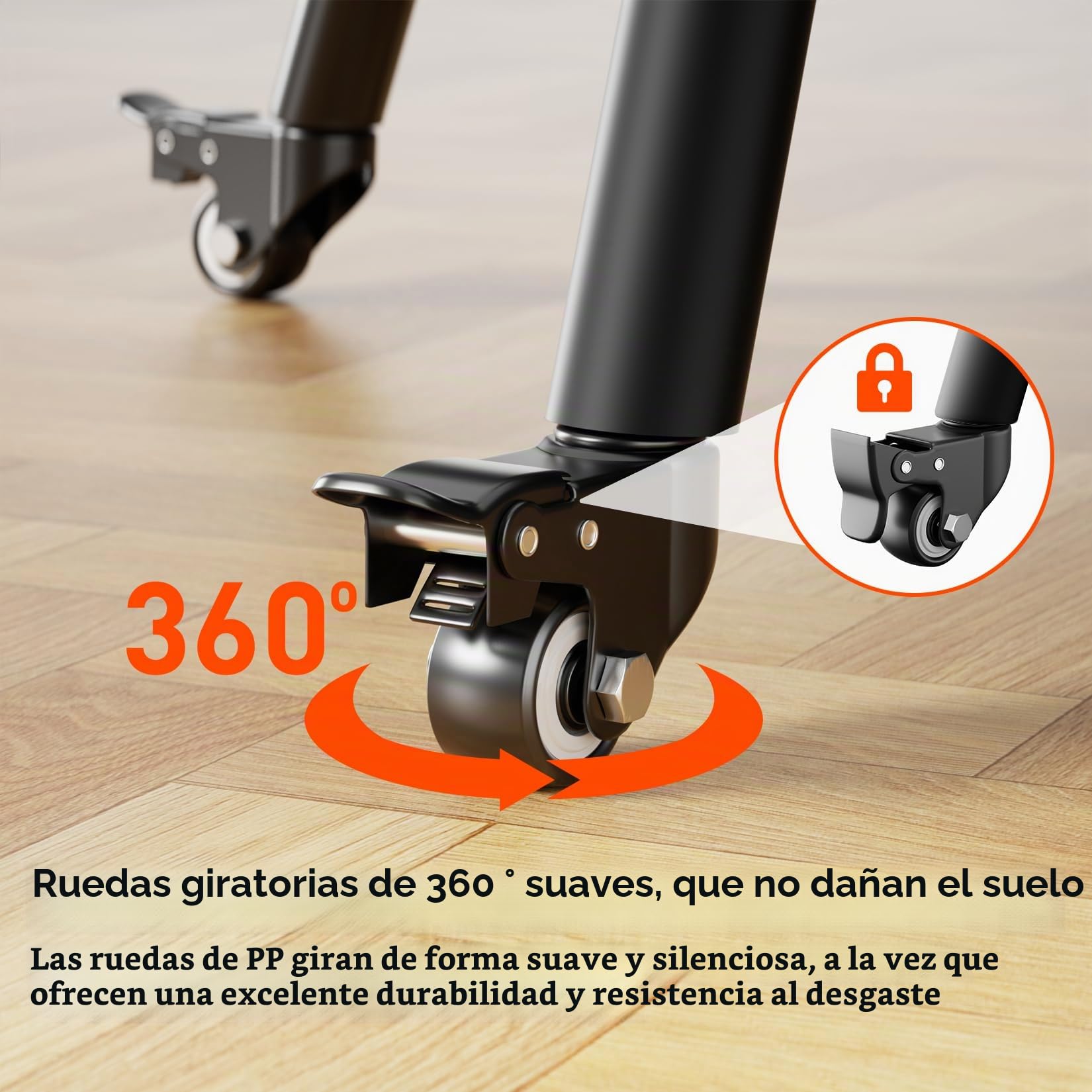 UNUNHO Soporte TV con Ruedas para 40-75 Pulgadas, VESA 600x400 mm Negro | Soporte TV Pie Suelo Trípode con Estante para Pantalla LED/LCD, Hasta 50kg, Altura Ajustable 155-175 cm, Gestion de Cables